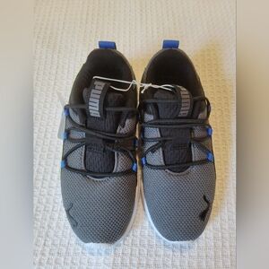 Puma Kids Sneakers - Black, Gray, and Blue